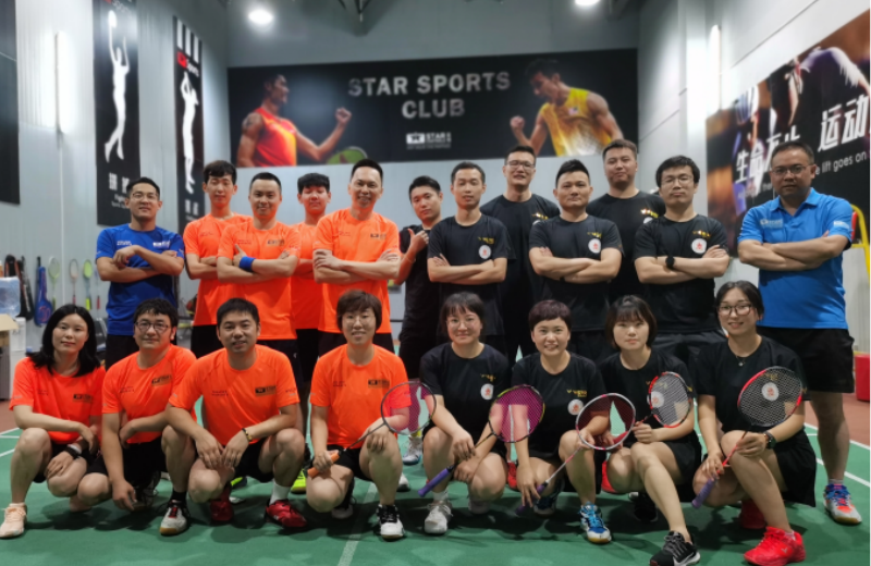 挥洒汗水，激情一夏——九游体育（NineGameSports）官方网站第一届对外羽毛球挑战赛圆满结束